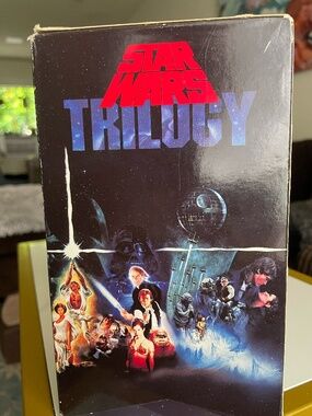 1988 Vintage Star Wars Trilogy VHS Box Set